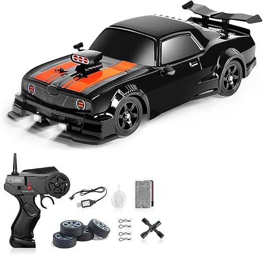 1:16 RC Dodge Drift Spray Car 