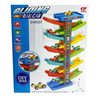 DIY Manual Sliding Car Ramp Track Set