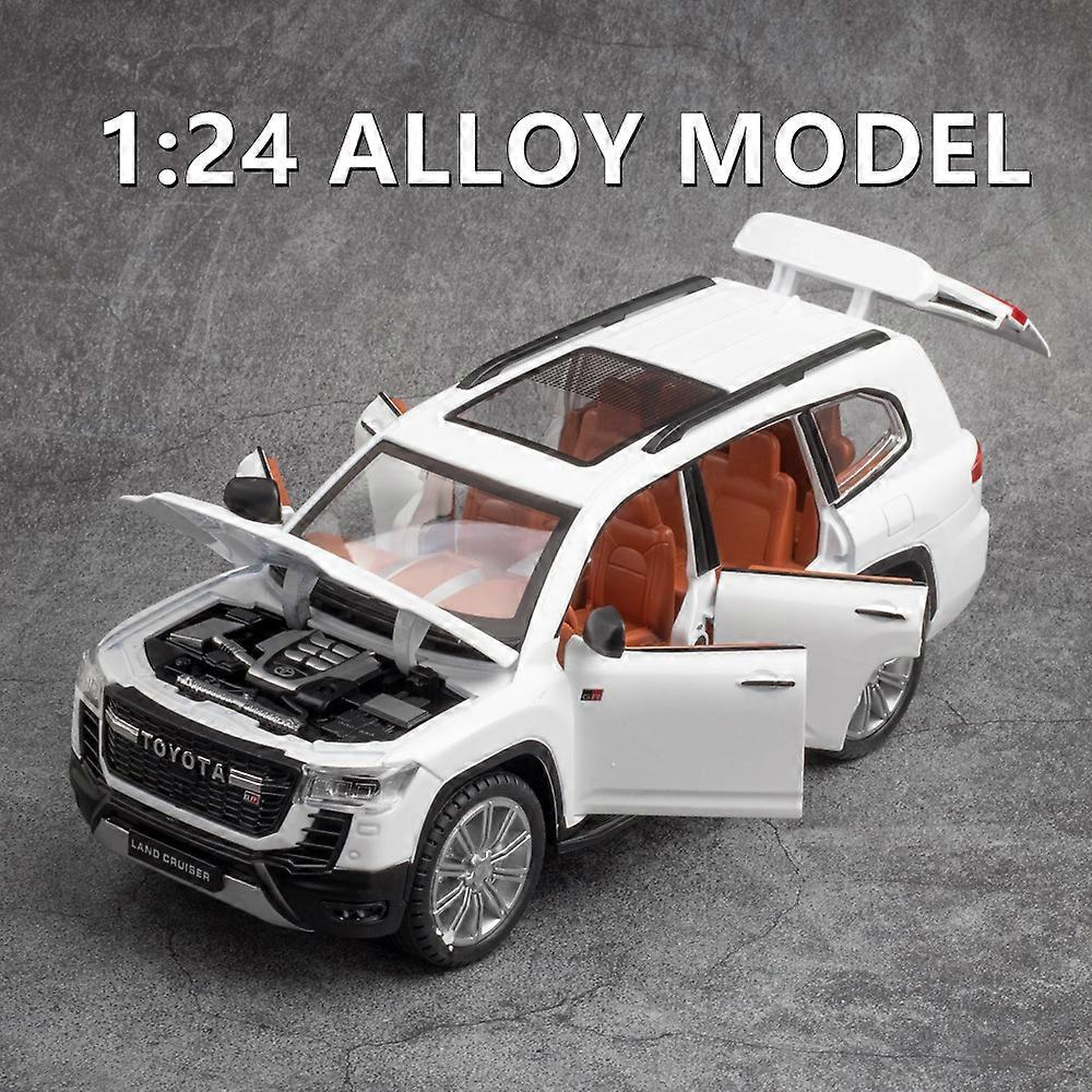 1:24 Diecast Toyota Land Cruiser LC300 GR Model With Acrylic Box