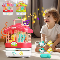 2in1 Bird Cage & Fish Tank With Light & Music