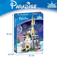 556Pcs Disney Mickey Mouse Paradise Castle Set