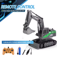 1:20 RC Alloy Excavator With Lights
