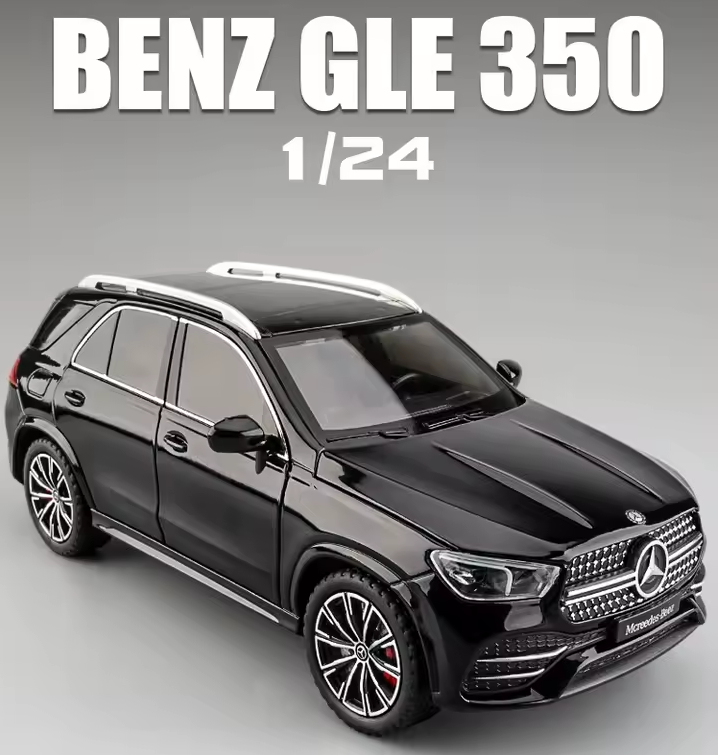 1:24 Diecast Mercedes Benz GLE 350 Model With Acrylic Box