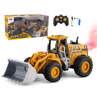 2.4GHz RC Bulldozer Spray Model With Lights