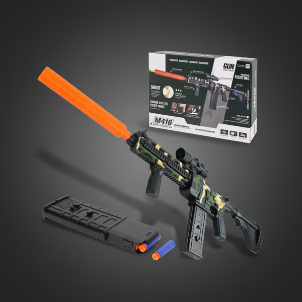 Electric M416 Soft Bullets Shooting Gun