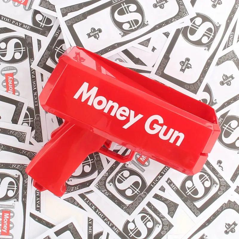 Electric Super Money Rain Gun Toy