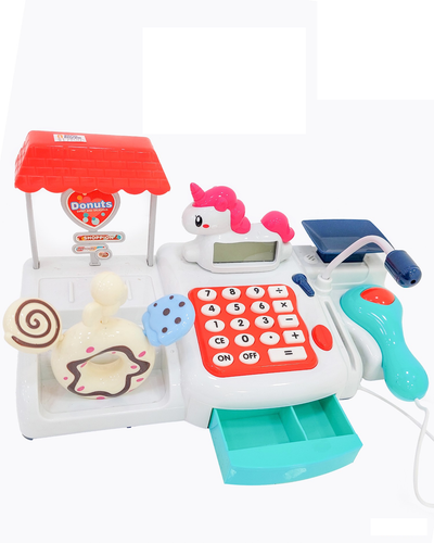 Pretend Unicorn Themed Cash Register Toy