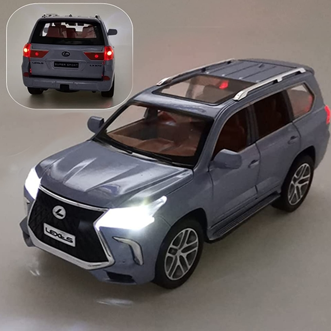 1:24 Diecast Lexus 570 Model With Acrylic Box