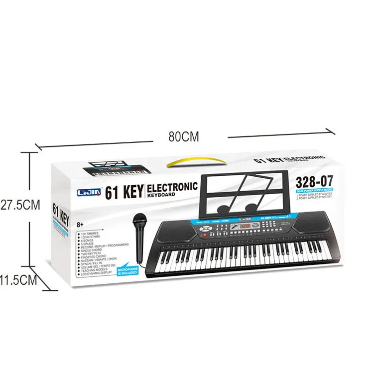 61 Keys Electronic Keyboard Piano