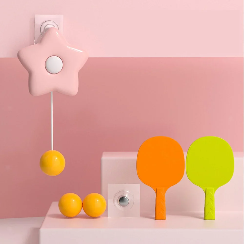 Kids Star Themed Table Tennis Door Hanging Ball Game