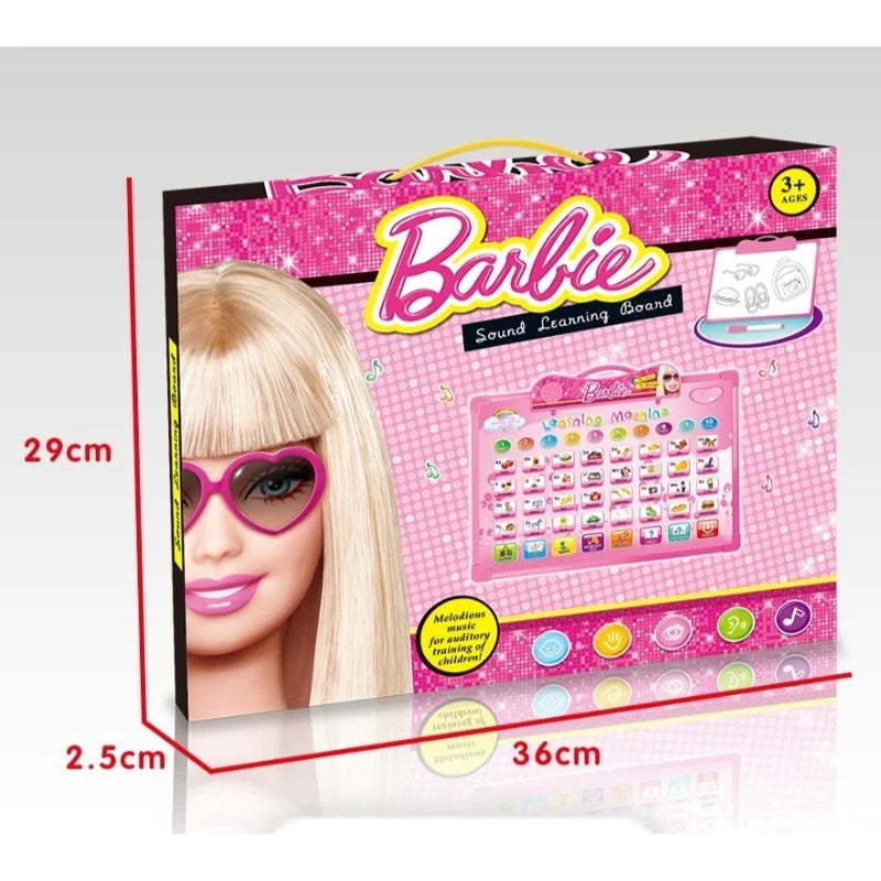 2in1 Barbie Sound Learning E-Book & White Board