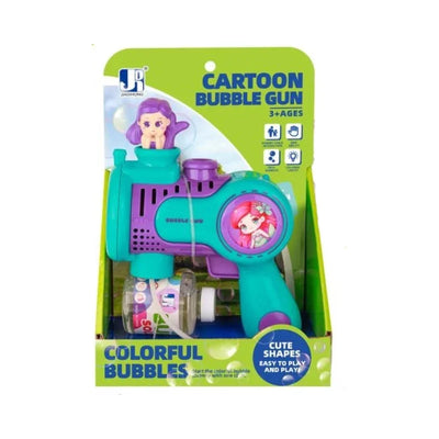 12 Holes Mermaid Colorful Bubble Gun