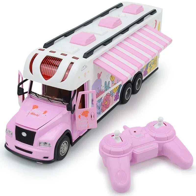 RC Lighting Truck With Mini Camping Furniture