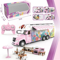 RC Lighting Truck With Mini Camping Furniture