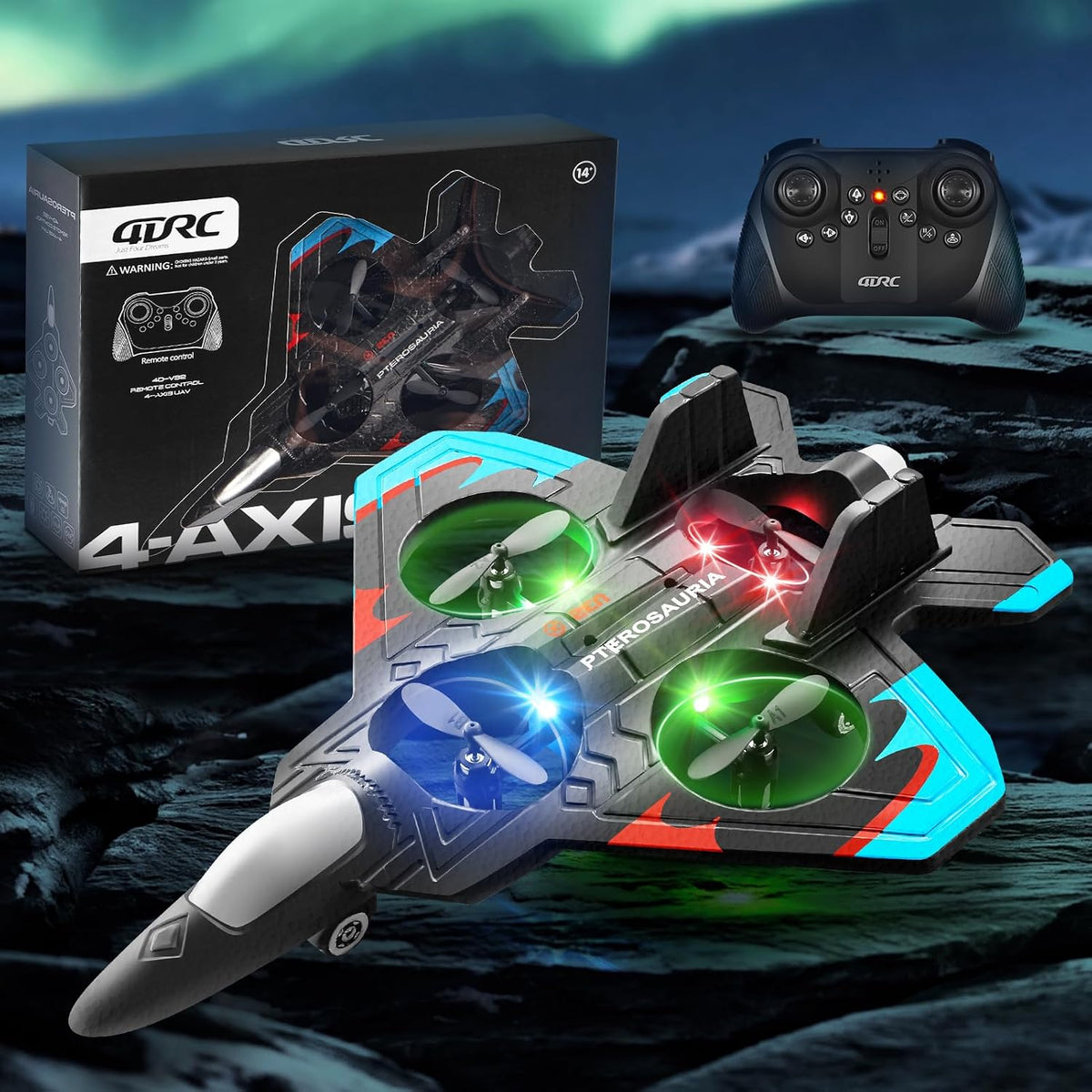 RC V32 Pterosauria Flying Fighter Jet