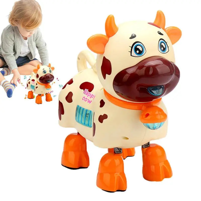 Electric Dancing Cow With Light & Music