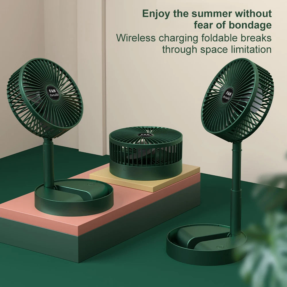 Rechargeable & Fold-able Desktop Fan