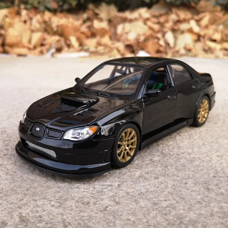 1:24 Welly Diecast Subaru Impreza WRX STI Model Car