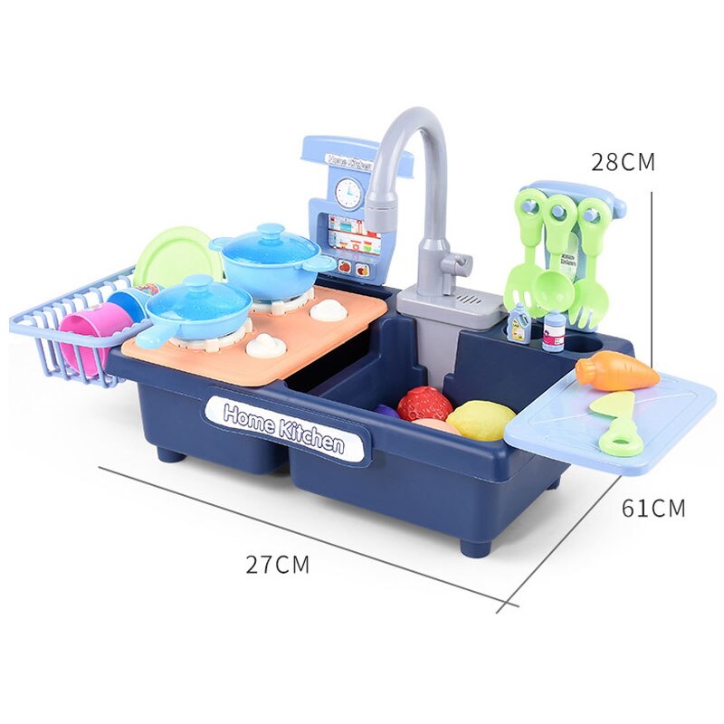 Home Kitchen with Realistic Sink