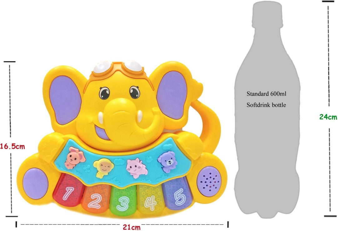 Animal Series Musical Piano - Elephant
