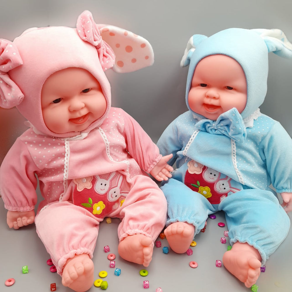 Stuffed Bunny Dress Doll