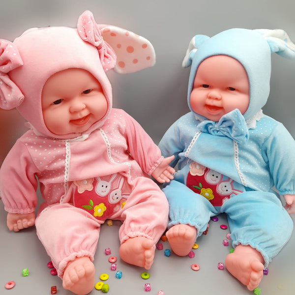 Stuffed Bunny Dress Doll