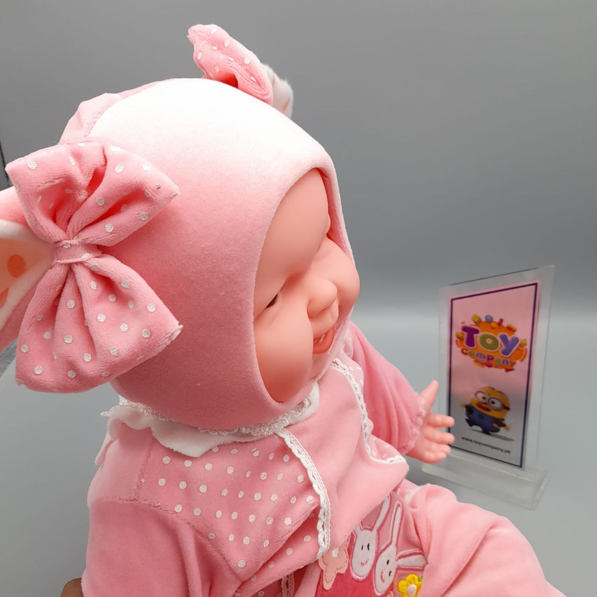 Stuffed Bunny Dress Doll