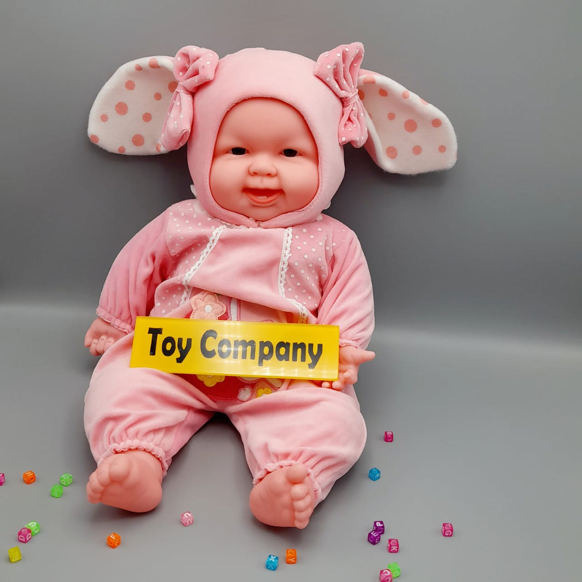 Stuffed Bunny Dress Doll