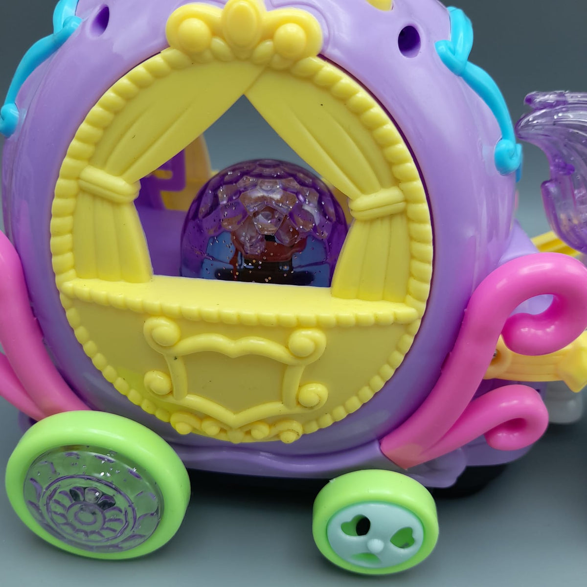 Flashing Musical Horse With Carriage