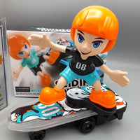 Electric Stunt Sliding Plate Skateboard