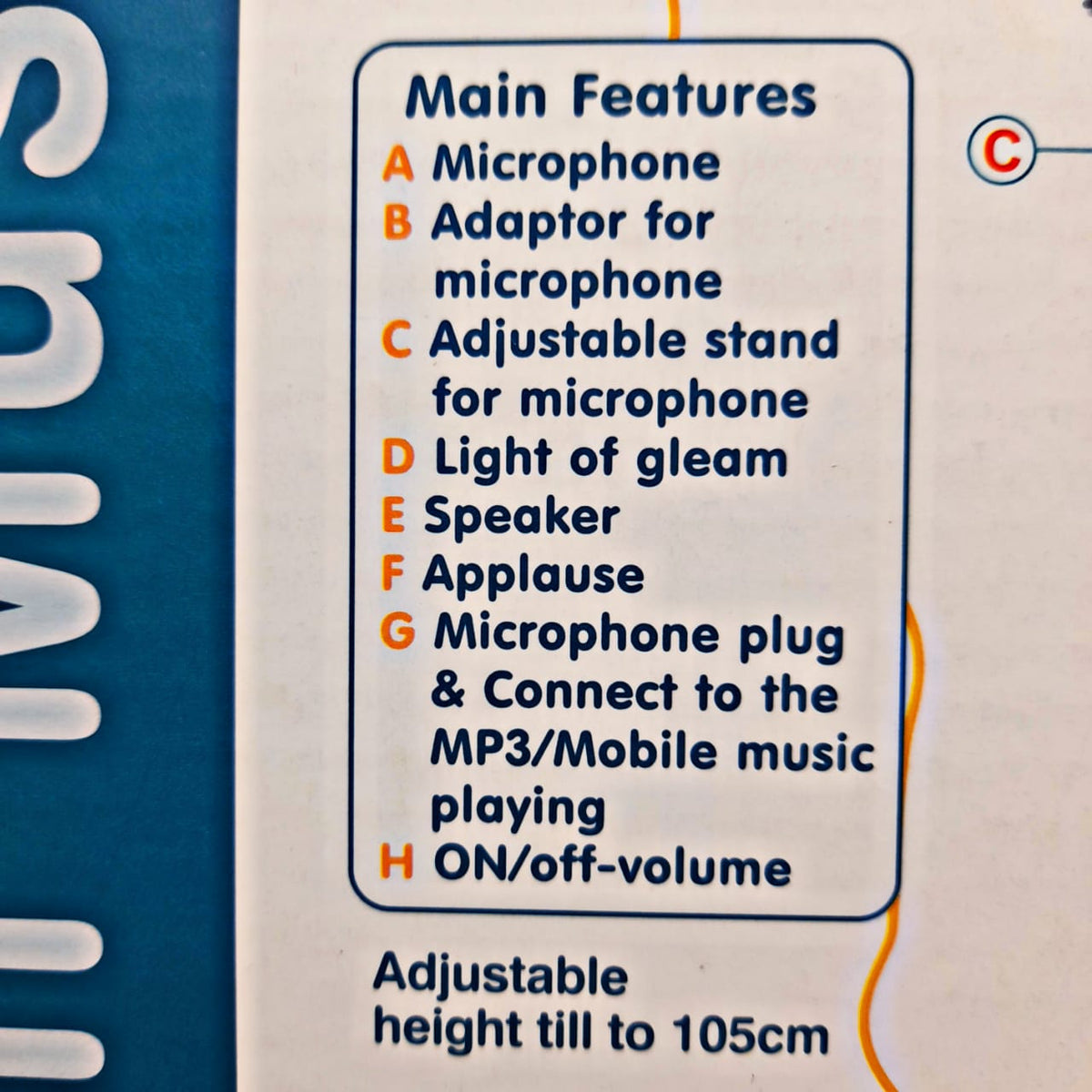 Musical Instrumental Microphone With Stand