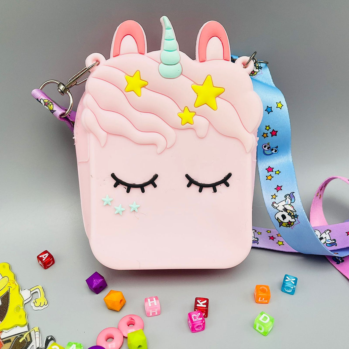 Mini Silicon Cartoon Shoulder Bag