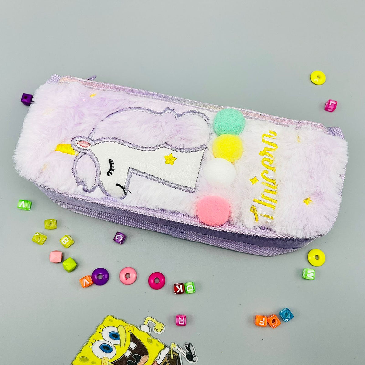 Fury Unicorn Geometry Box With Zip