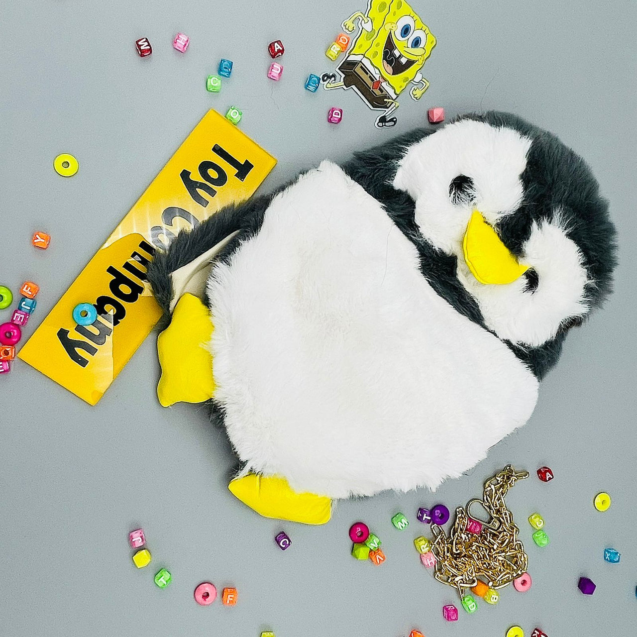 Cute Penguin Soft Small Bagpack