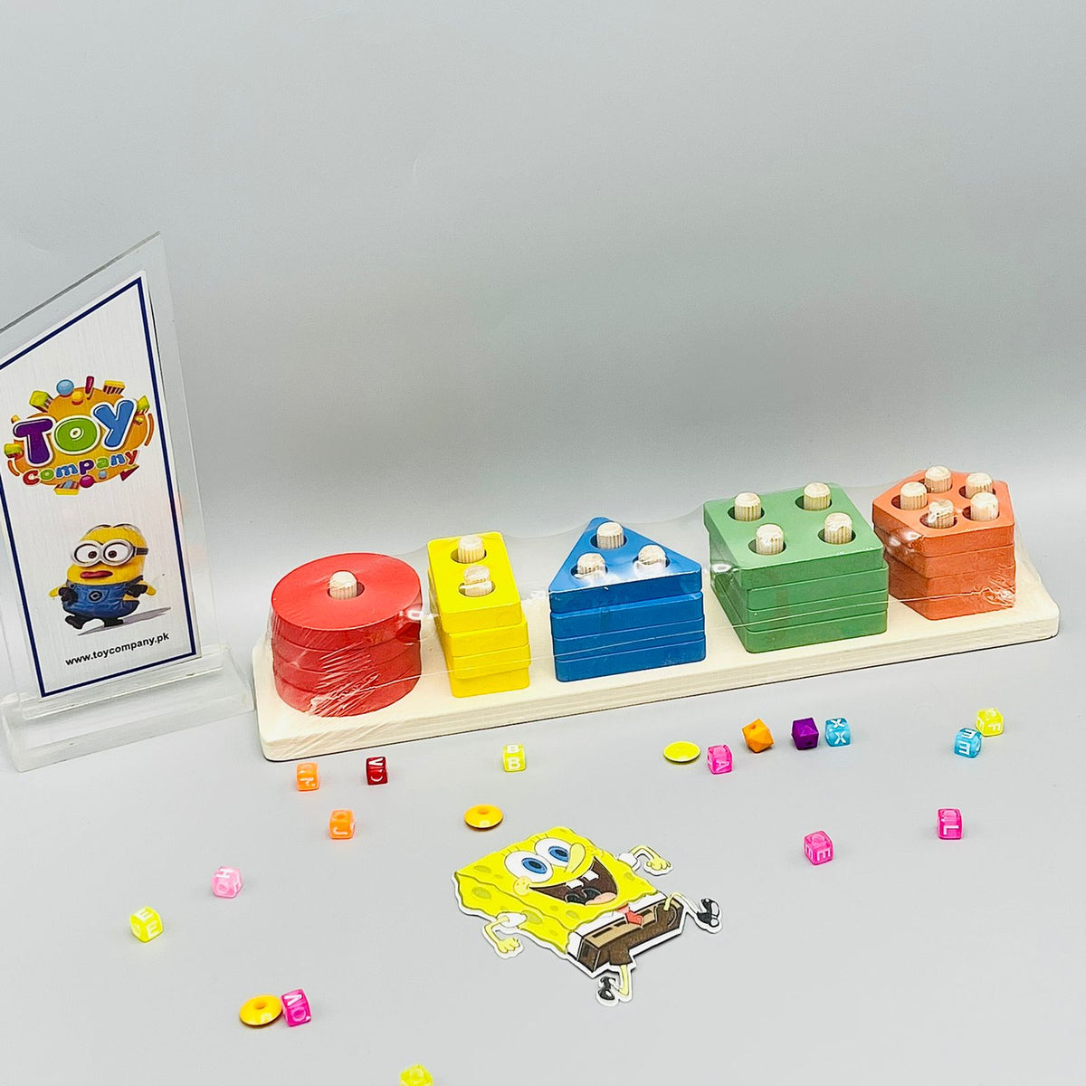 Wooden Sorting & Stacking Shape Sorter