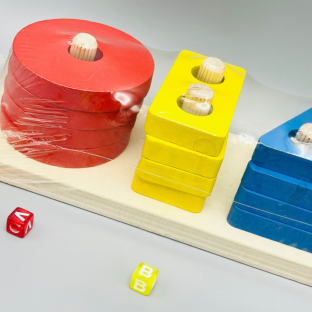 Wooden Sorting & Stacking Shape Sorter