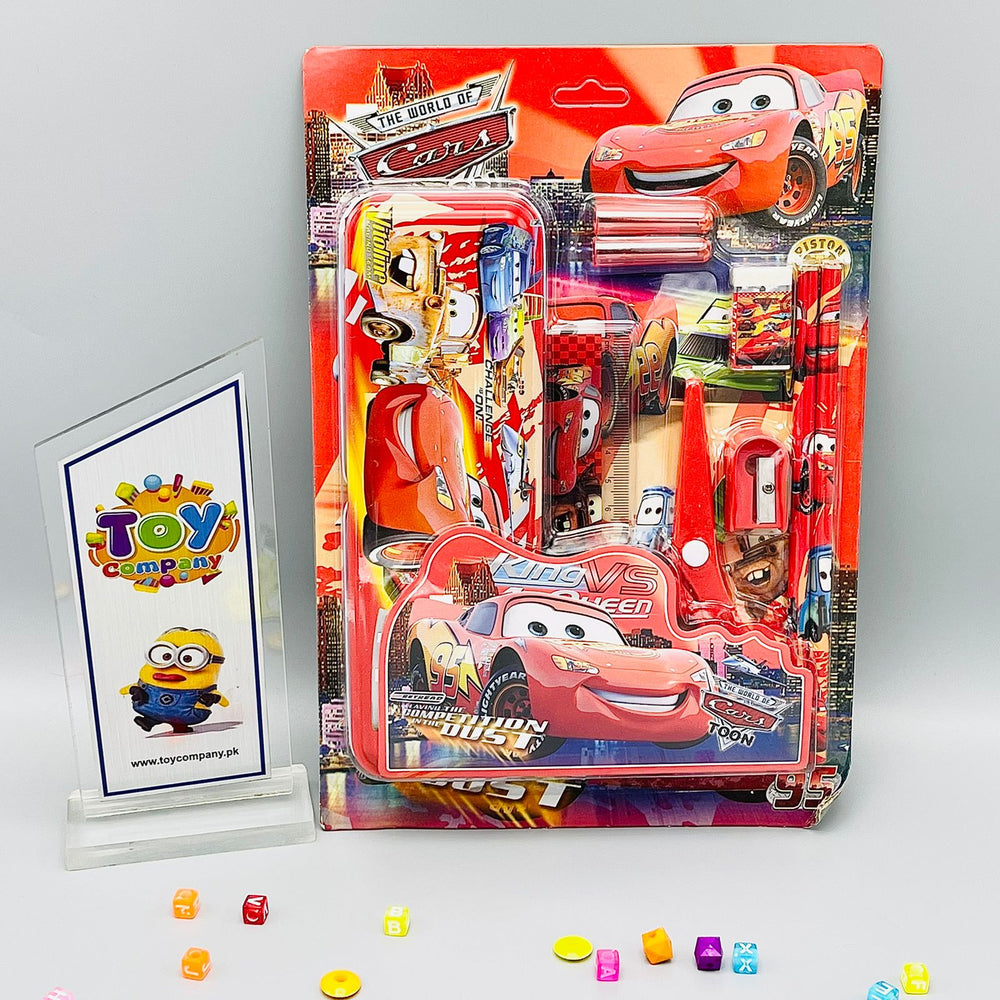 Disney McQueen Car Stationary Set