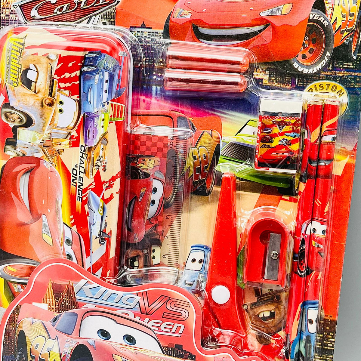 Disney McQueen Car Stationary Set