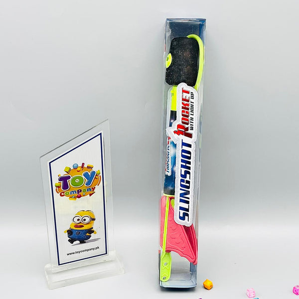 LED Rocket Slingshot Launcher with Light Up