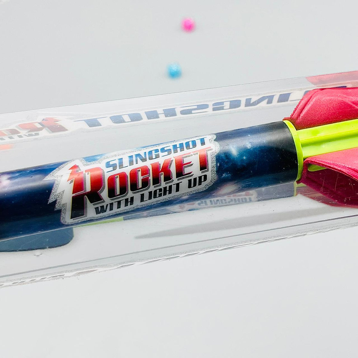 LED Rocket Slingshot Launcher with Light Up