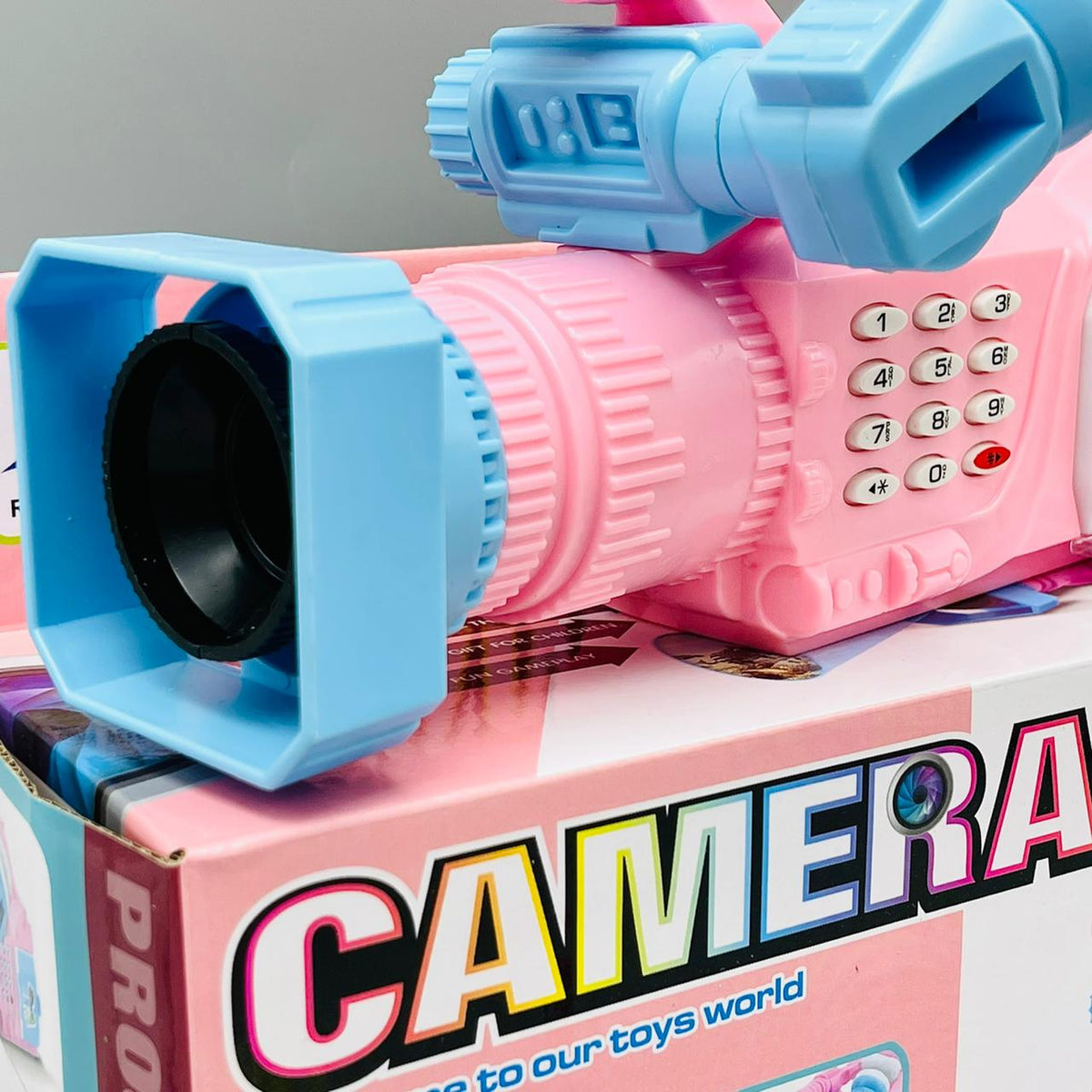 Creative Music Video Projection Simulation Camera