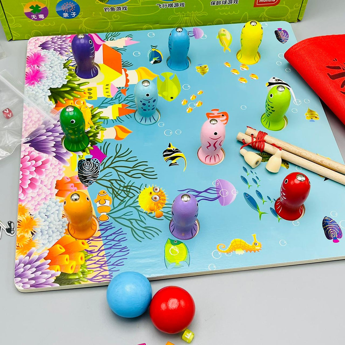 Multifunctional 3D Fishing Game