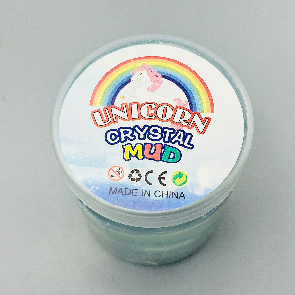 Transparent Unicorn Crystal Mud - Non Toxic