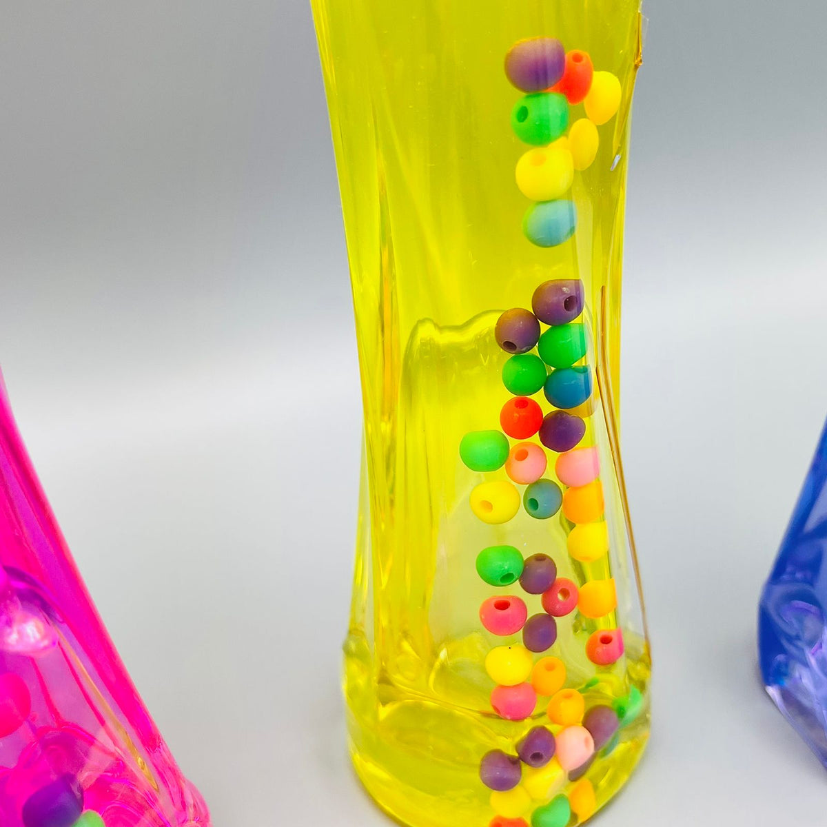 Beaded Jelly Clay Slime in Bottle Shaped Jar
