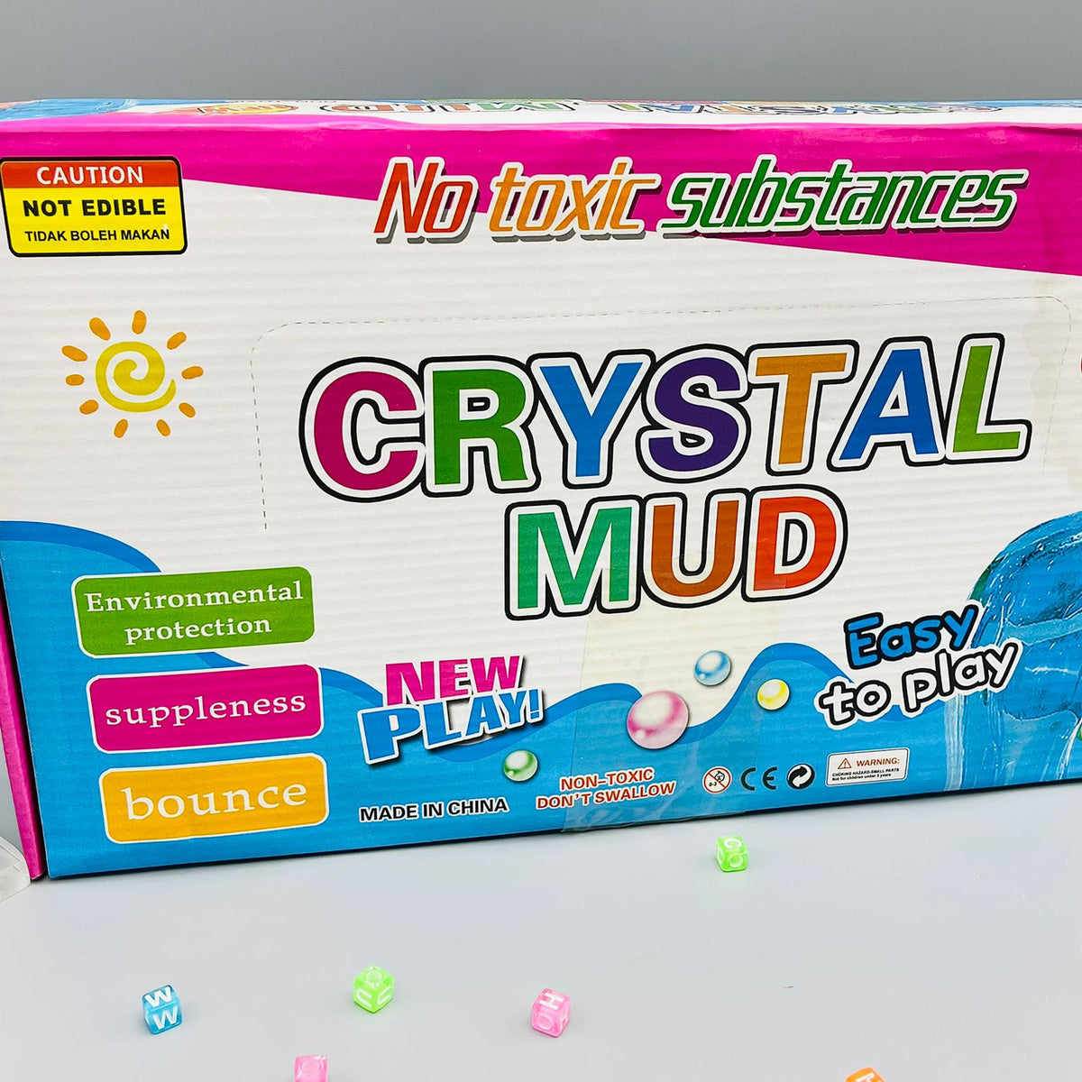 Transparent Unicorn Crystal Mud - Non Toxic