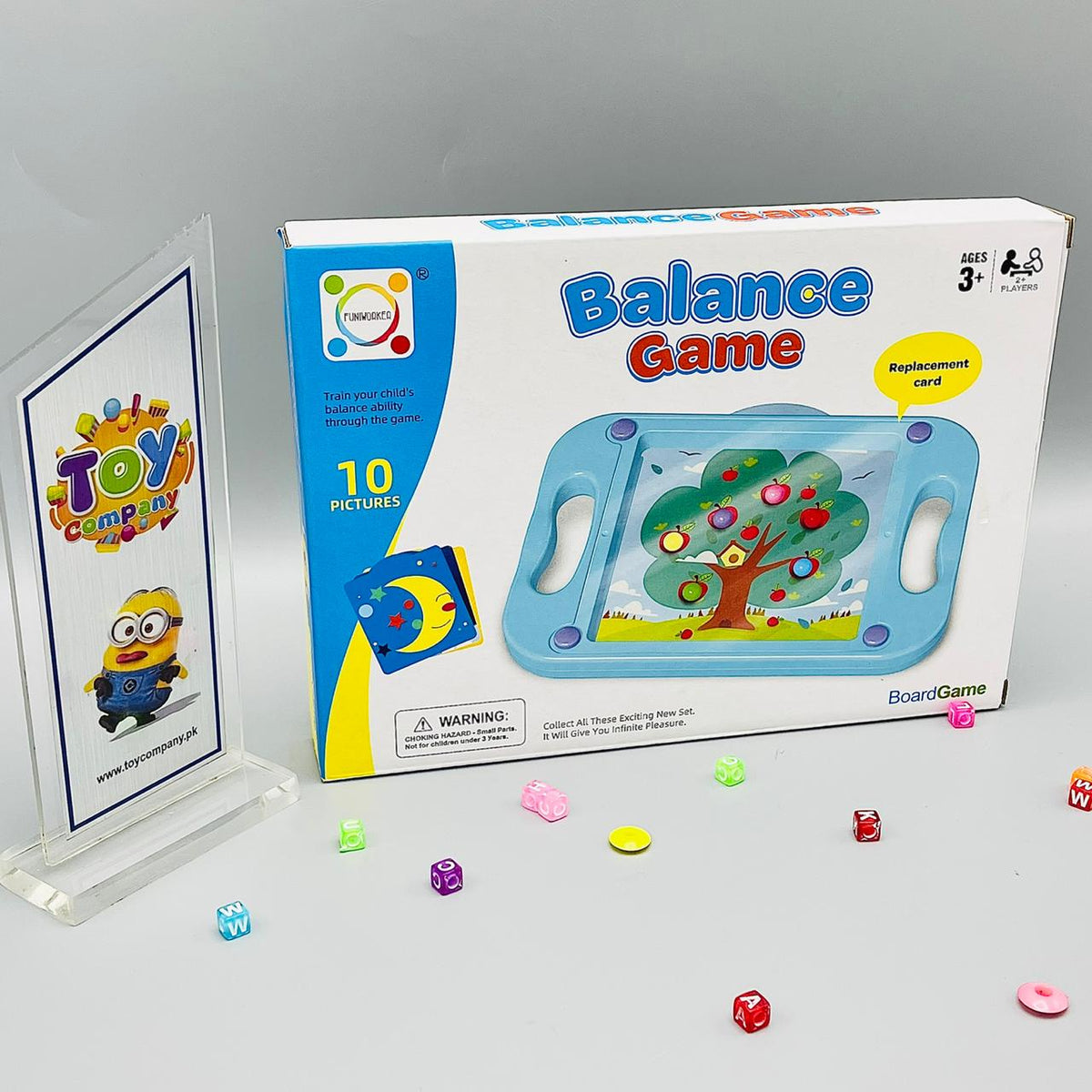 Hand-Held Balance Ball Maze Board