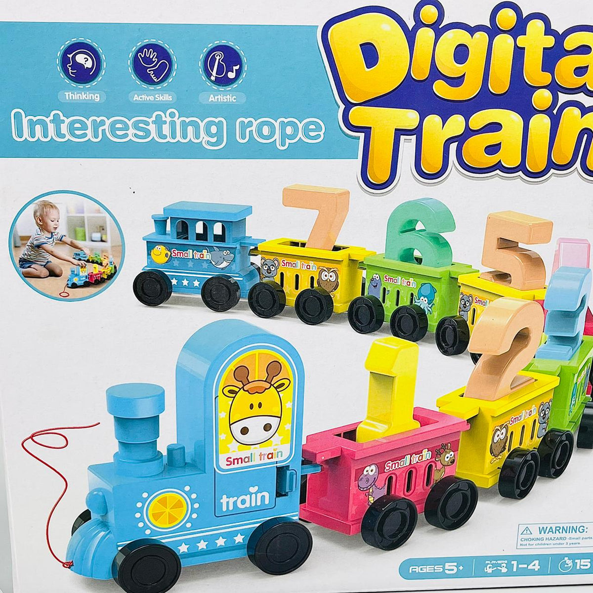 Learning Building Bricks Digital Train
