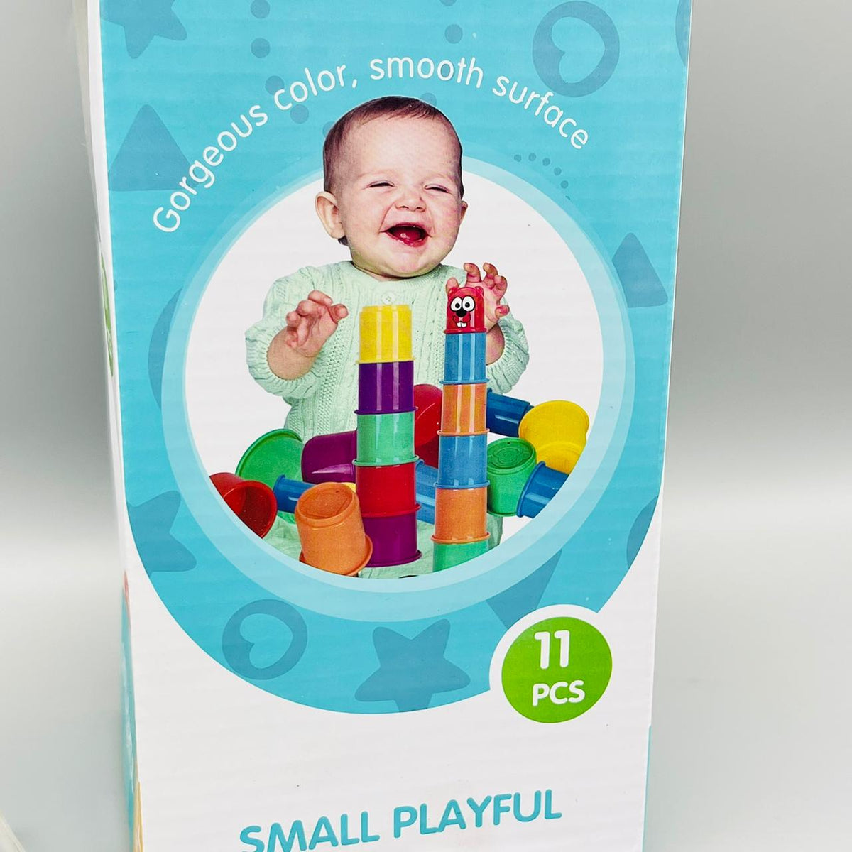 Stacking Cups Towers Pyramid - 11PCS