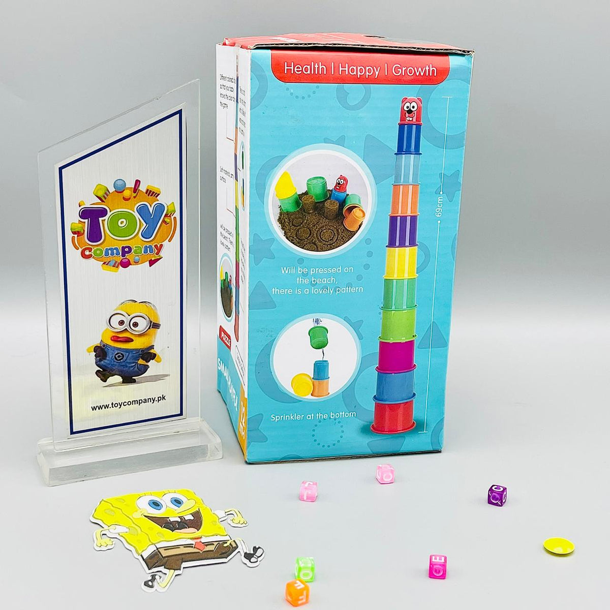 Stacking Cups Towers Pyramid - 11PCS