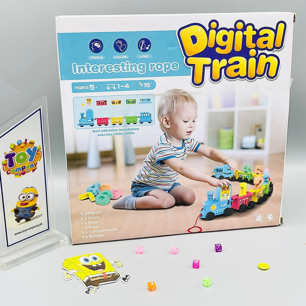 Learning Building Bricks Digital Train